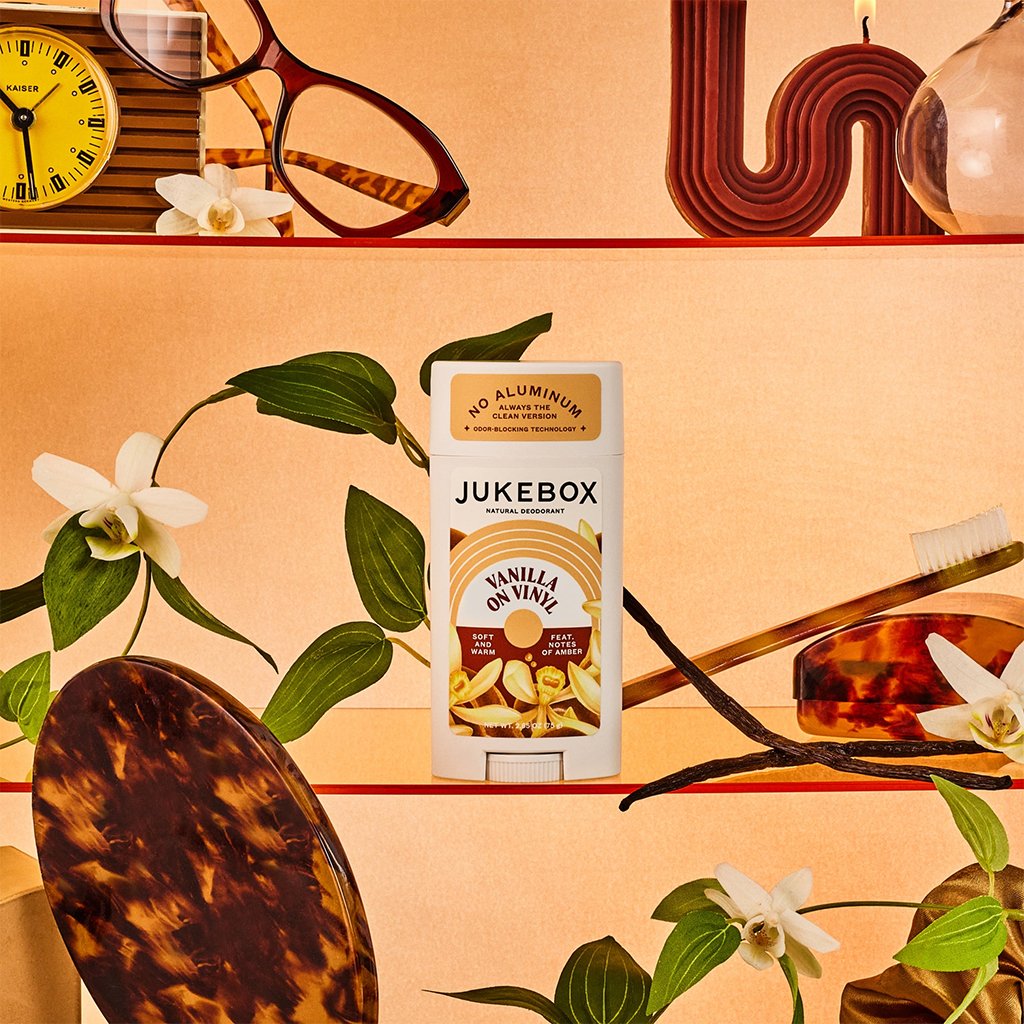 JUKEBOX  Natural Deodorant in Vanilla on Vinyl