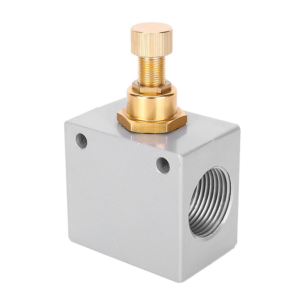 One-way Throttle Valve Pneumatic Tool Air Valve Mechanical Accessory Kla-25 G1 Inch