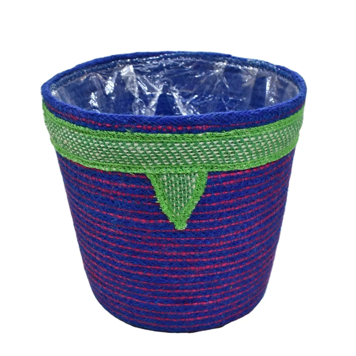 Custom Planters Pots Home Decorative Supply Classic Style High End Round Plant Jute And Seagrass Pots From Bangladesh