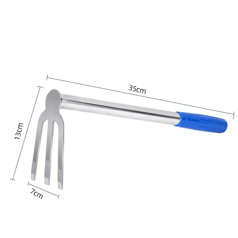 Hot Selling Stainless Steel 4PCS Small Garden Hand Tools Farm Digging Hoe Garden Hoe Tools