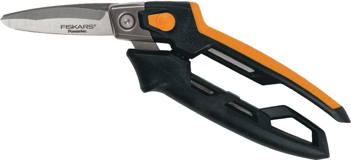 Fiskars PowerArc Utility Snips Offset