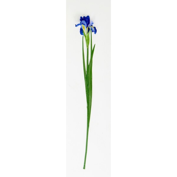 25 Artificial Iris Flower Spray，Blue，Set of 6