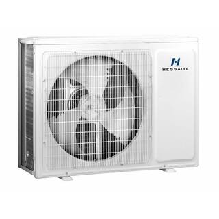 Hessaire DIY 18000 BTU 1.5-Ton Ductless Mini Split Air Conditioner and Heat Pump Variable Speed Inverter and Remote - 208230V H18HP2A