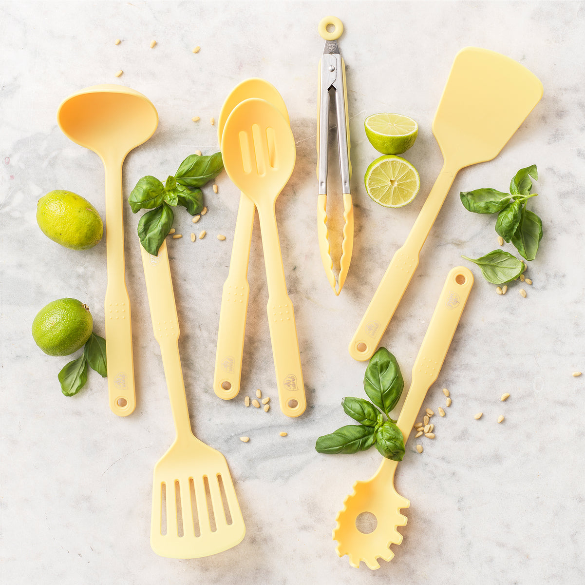 GreenLife Nylon 7-Piece Utensil Set | Yellow