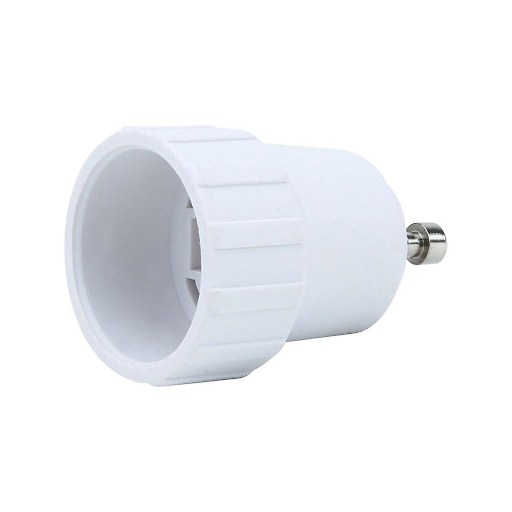 GU10 to E14 lamp base adapter in WHITE – 4x lamp adapter for reformatting from GU10 to E14