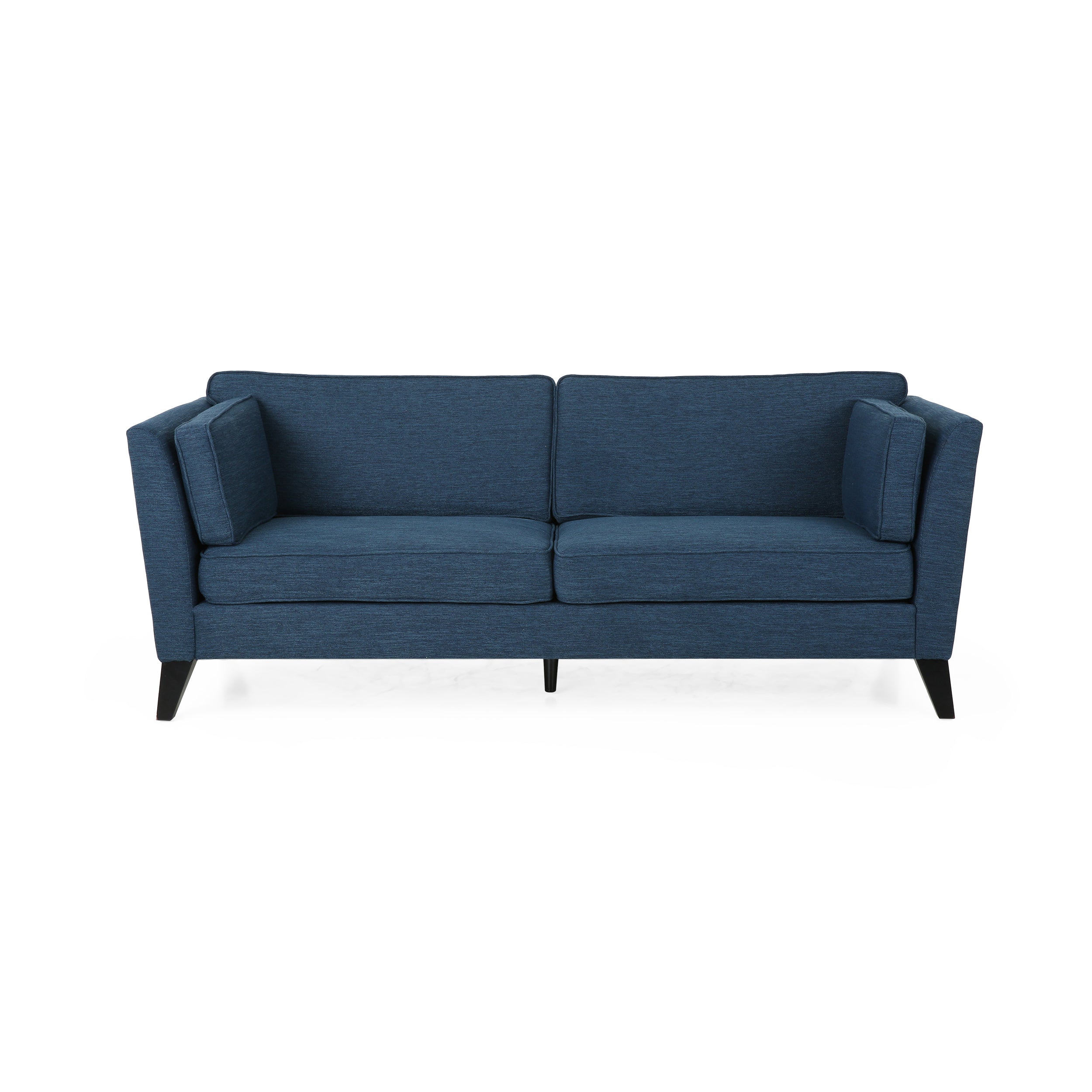 Sabirin Contemporary 3 Seater Fabric Sofa