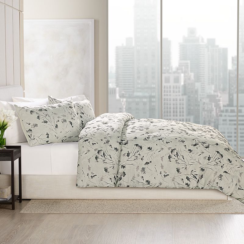 Simply Vera Vera Wang Shadow Leaves Comforter Set With Shams