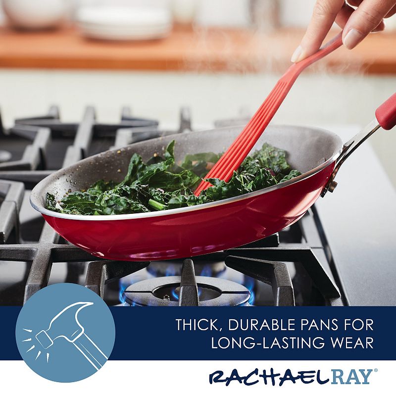 Rachael Ray Cook + Create 10-in. Aluminum Nonstick Frypan