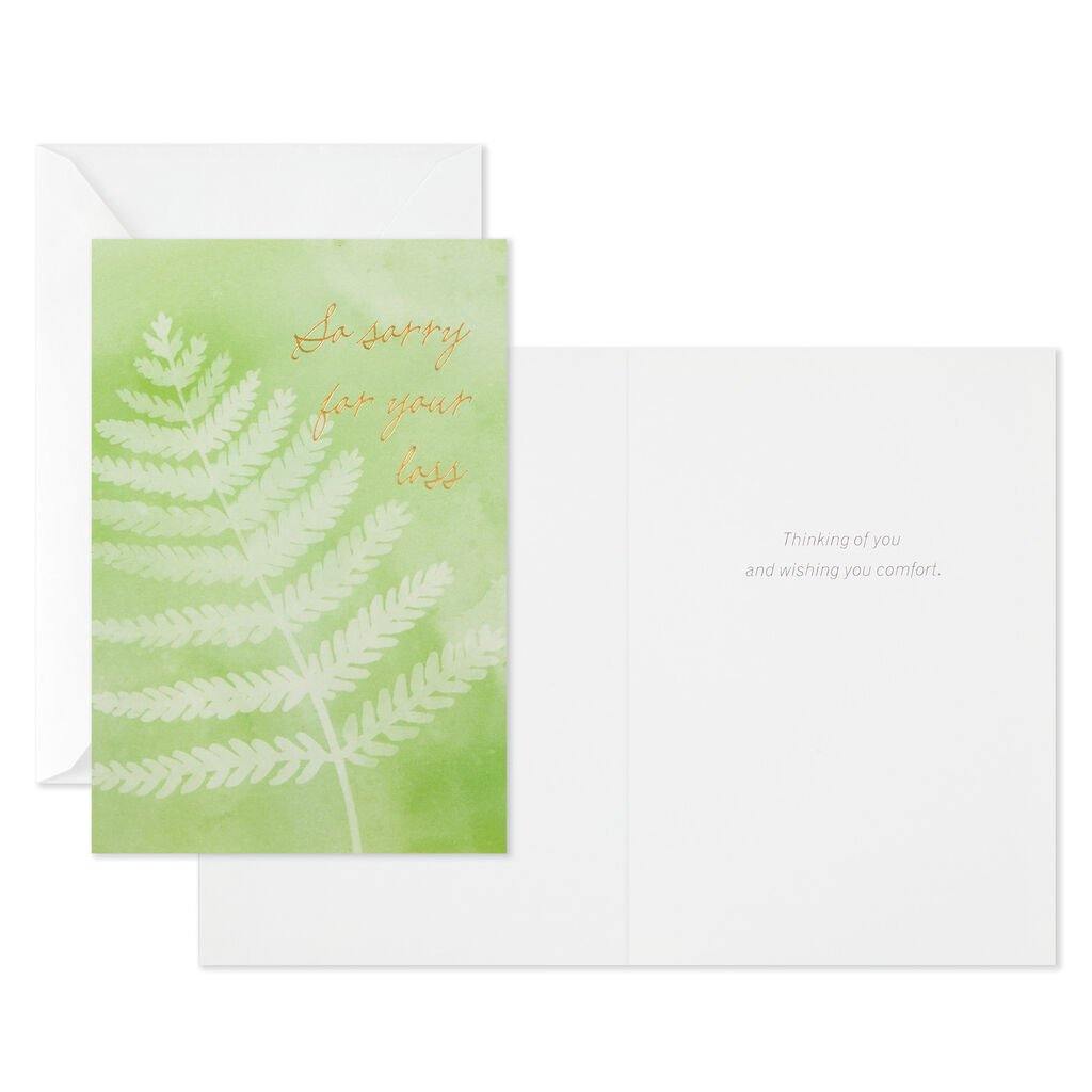 Hallmark  Serene Flowers Assorted Sympathy Cards, Pack of 12