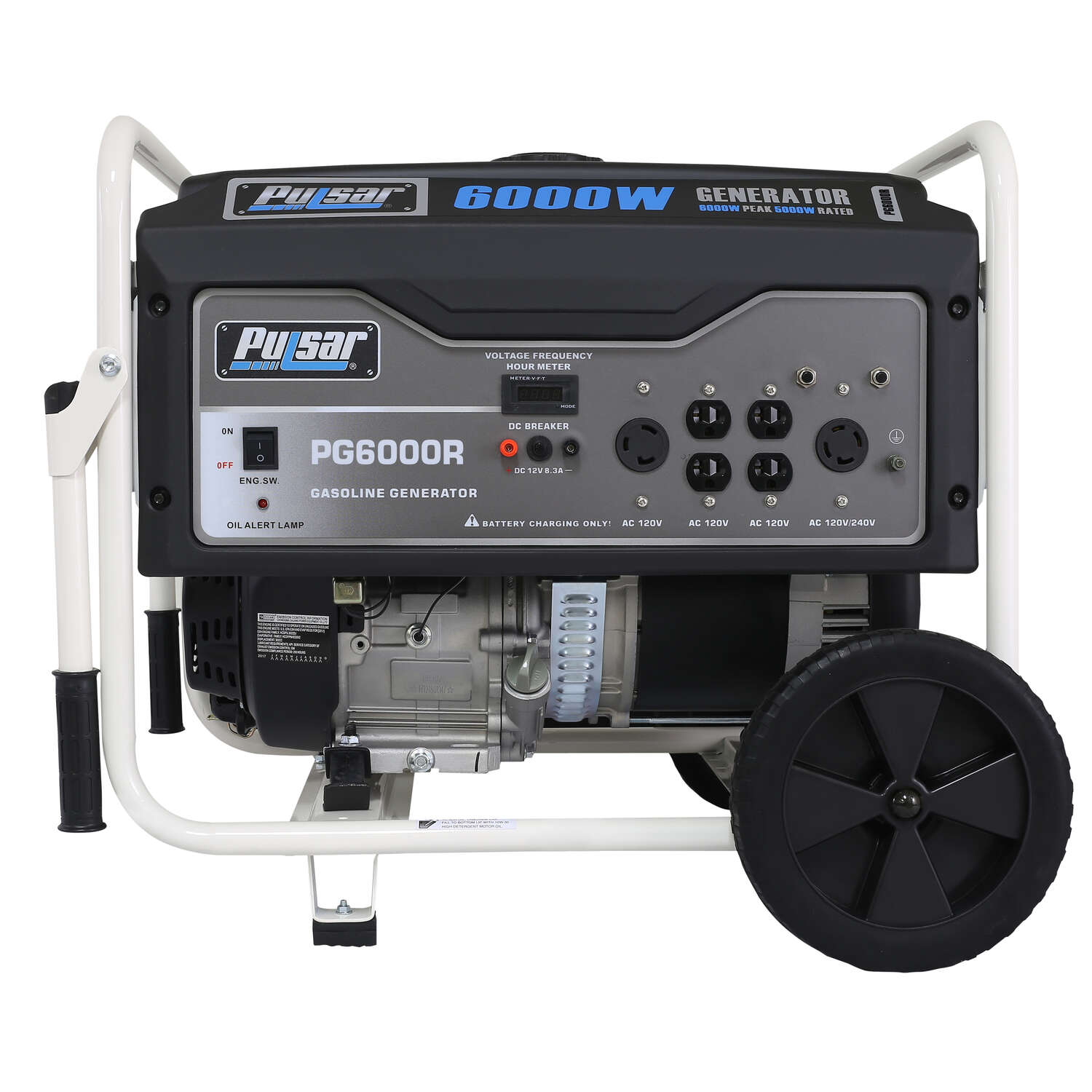 Pulsar 5000 W 120/240 V Gasoline Portable Generator