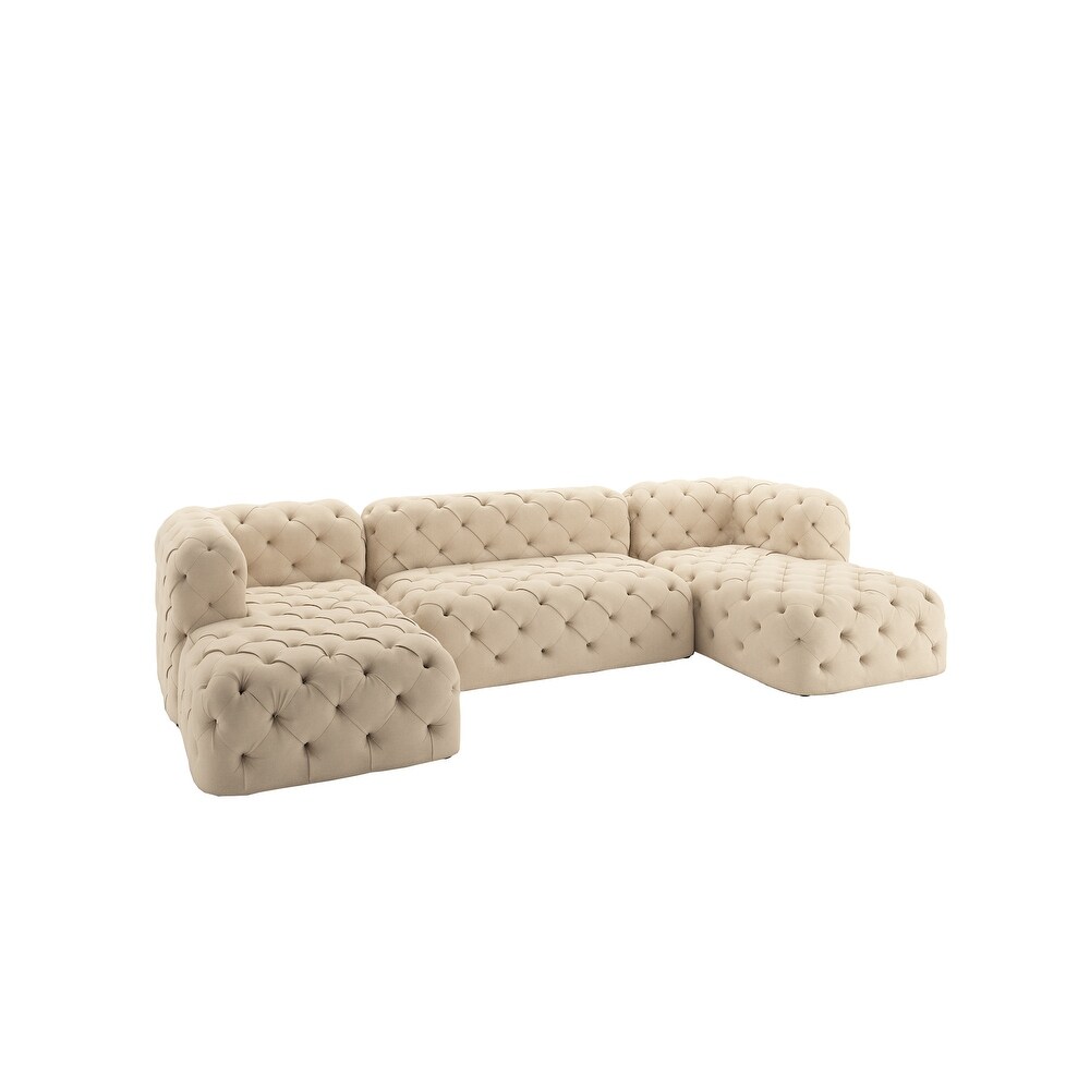 Knightsbridge II Chesterfield U shape Sectional by iNSPIRE Q Artisan