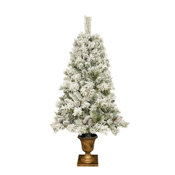 4 PCS PreLit Xmas Tree Artificial Christmas