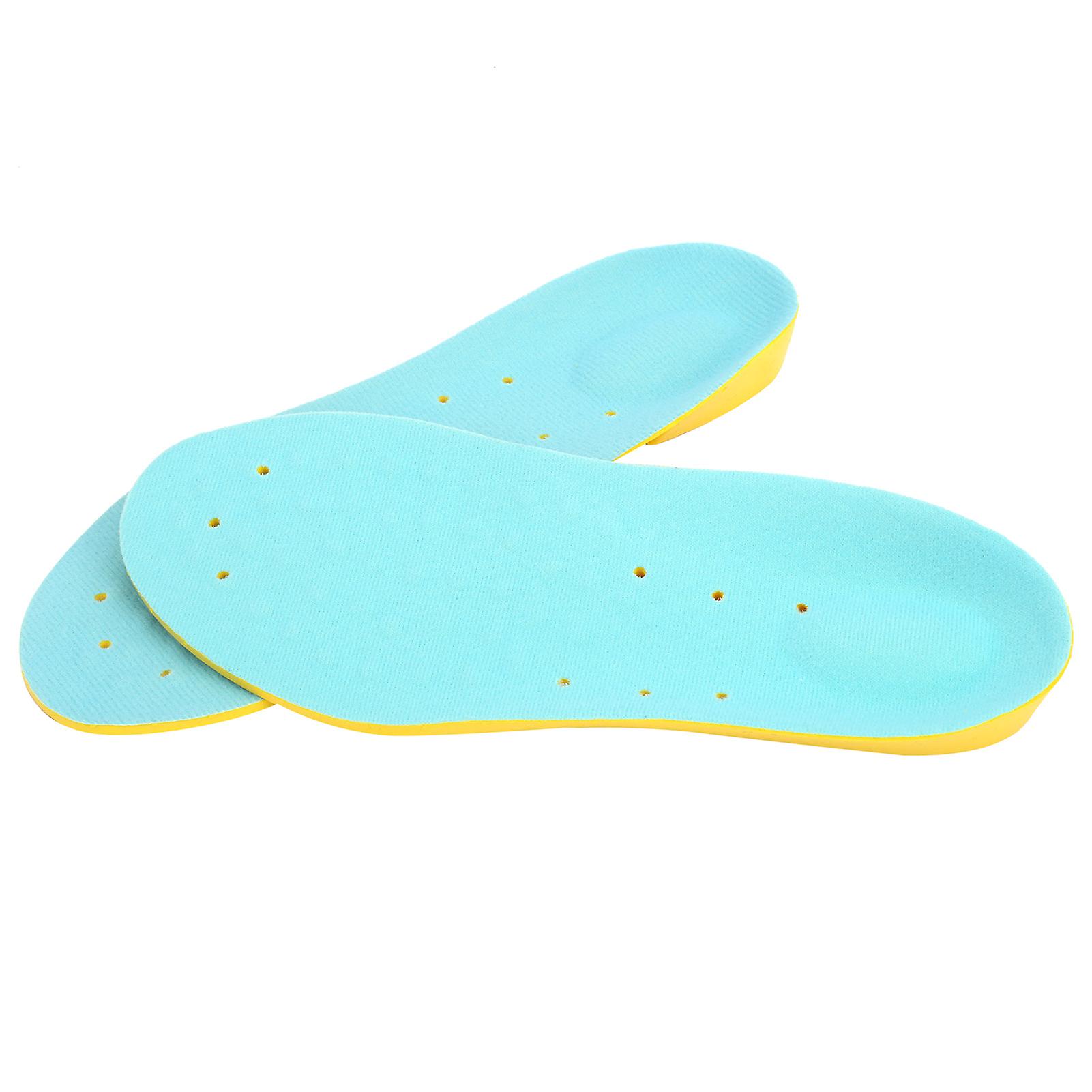 2pair Foot Support Soft Insoles Sports Breathable Elastic Shoe Pad Running Shoe Insertss