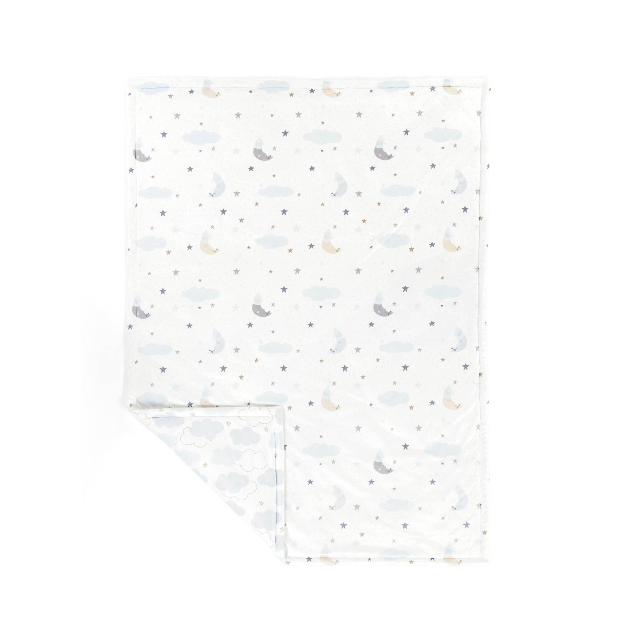 Goodnight Little Moon Reversible Soft & Plush Oversized Baby Blanket