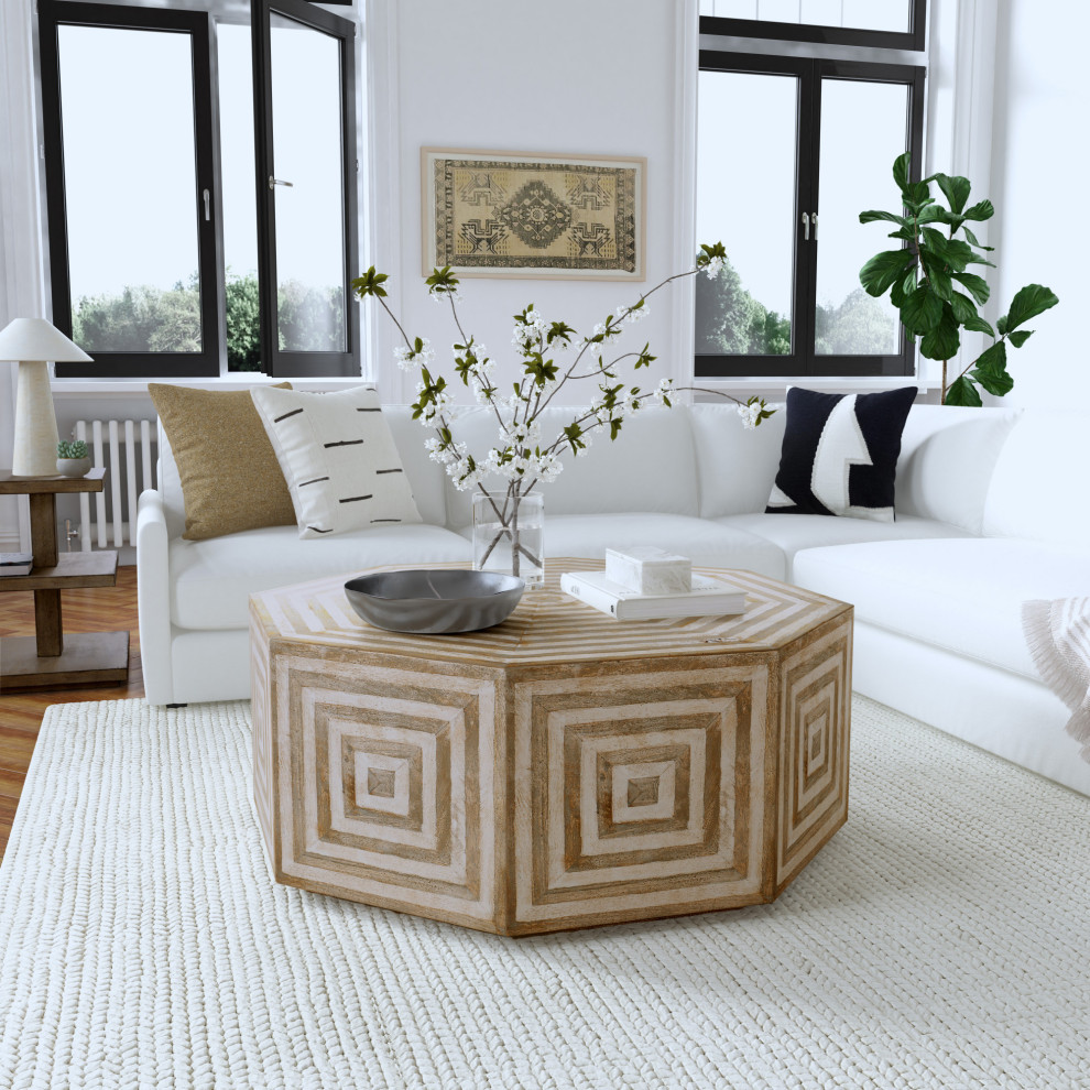 Hooker Furniture 7228 80022 05 Commerce and Market 45 quotW Mango   Farmhouse   Coffee Tables   by Buildcom  Houzz