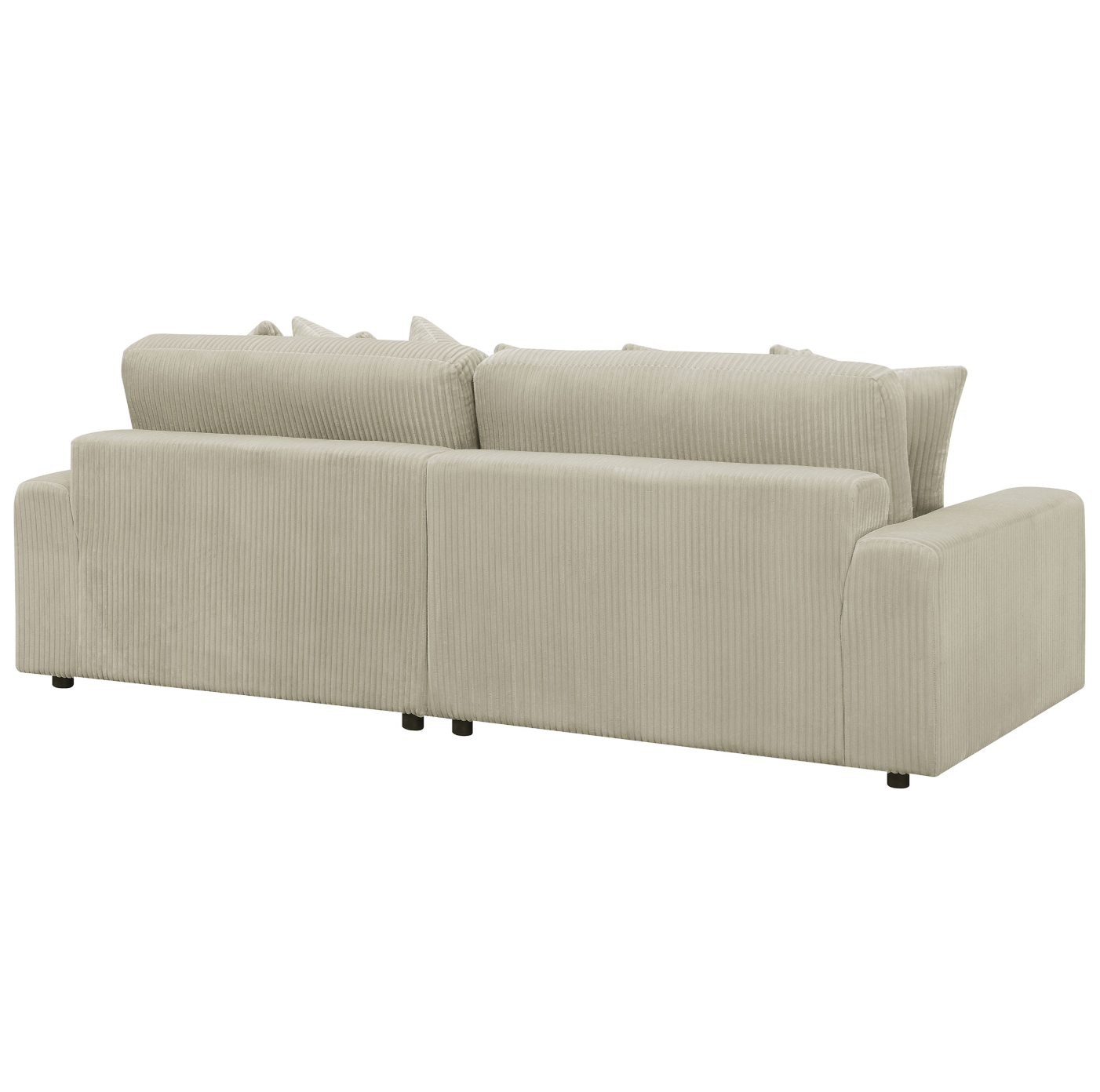 Blaine Upholstered Reversible Sectional Sofa Sand