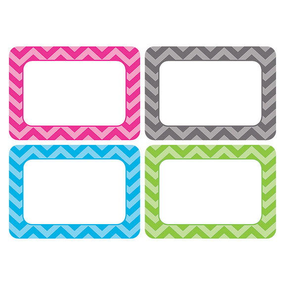 Teacher Created Resources TCR5526 Chevron Name Tag...