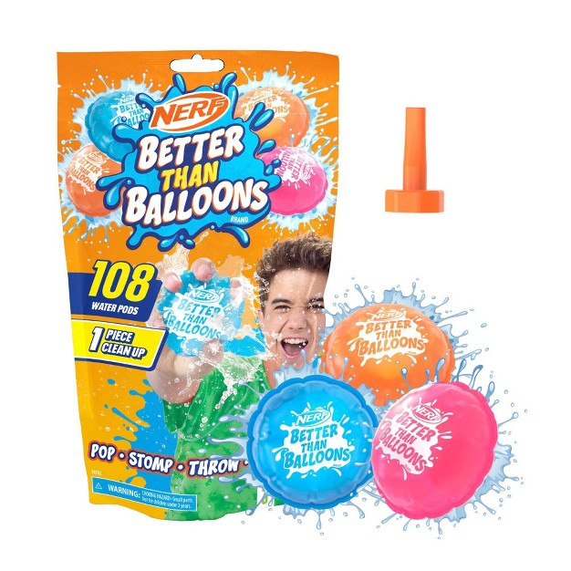 Nerf Better Than Balloons Water Pods 108pk