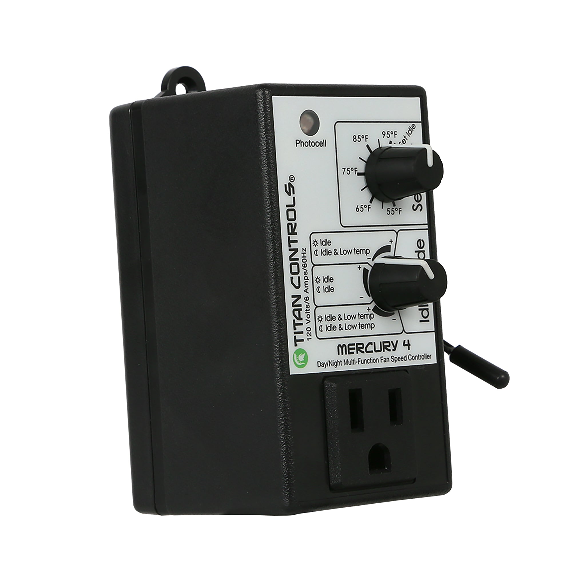 Titan Controls Mercury 4 - Multi-Function Fan Speed Controller， 120 V