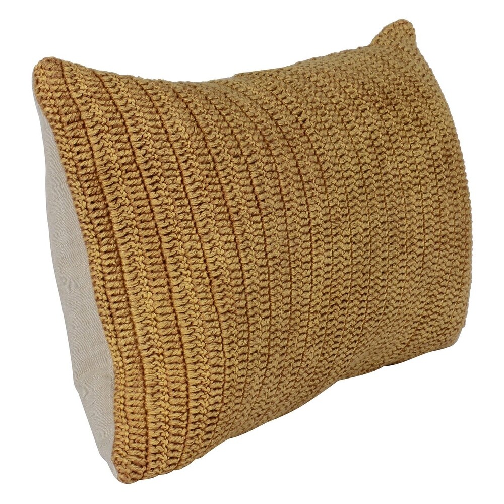 Kosas Home Nakeya Knitted 14 x 26 Throw Pillow