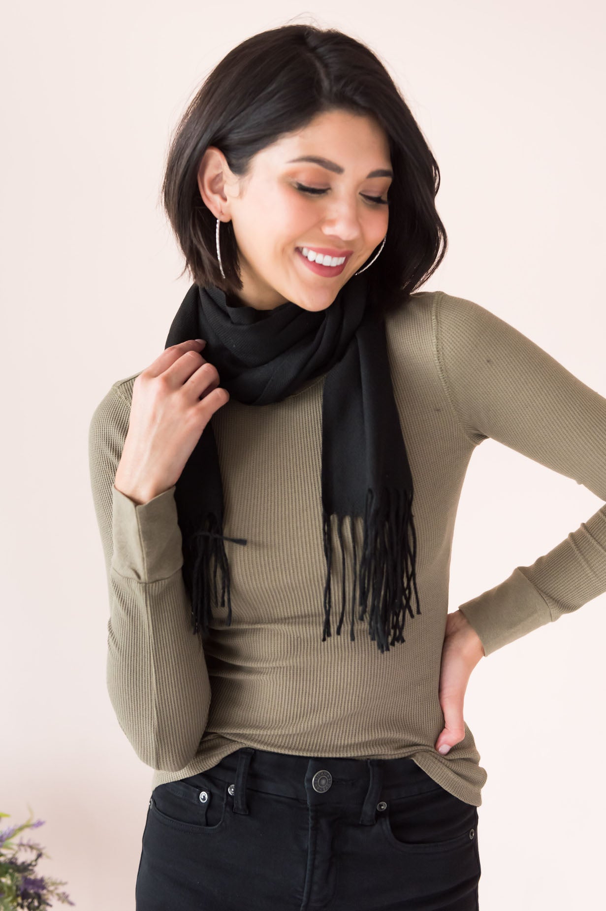 Warm Embrace Modest Thermal Top