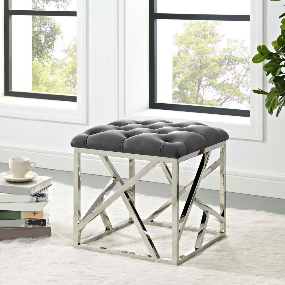 Intersperse Ottoman by Modway   Contemporary   Footstools And Ottomans   by Modern Furniture LLC  Houzz