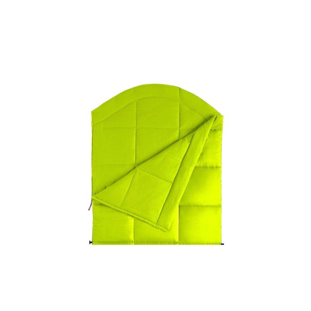 Coleman Kompact 40 Degree Sleeping Bag Lime Green