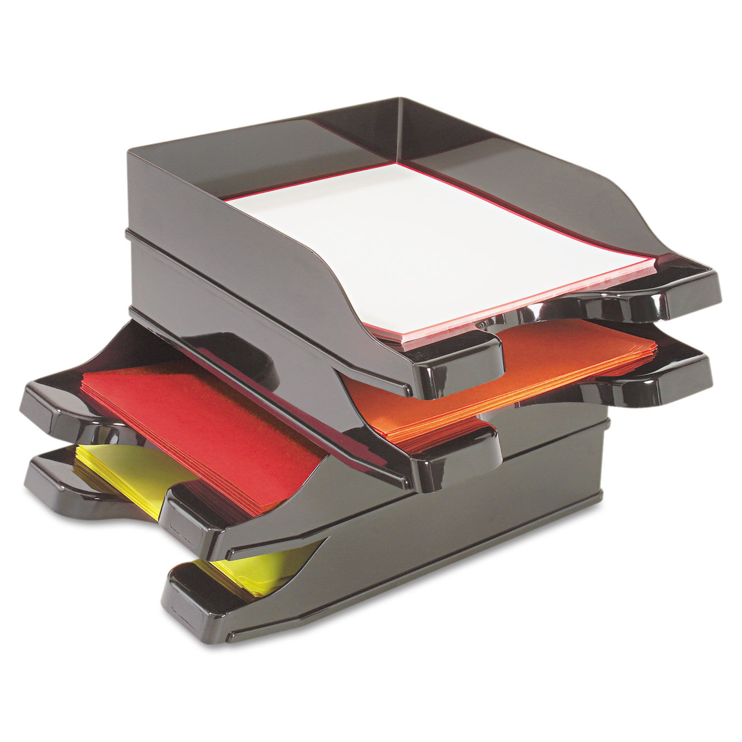 Docutray Multi-Directional Stacking Tray Set by deflectoandreg; DEF63904