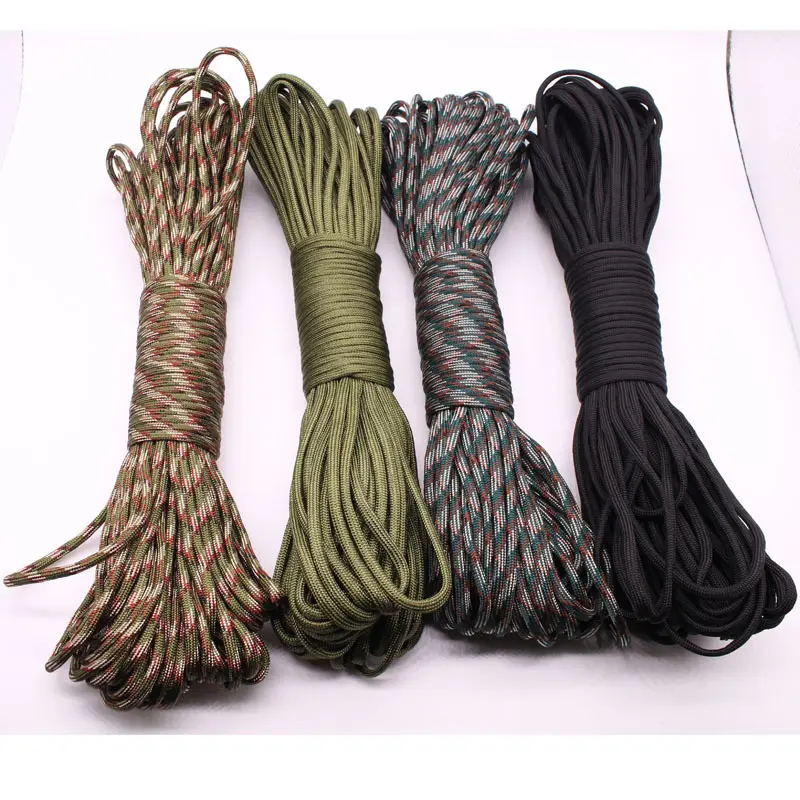 Jetsharks 31M DIY hand woven seven core survival outdoor adventure camping mountain climbing woven hand rope