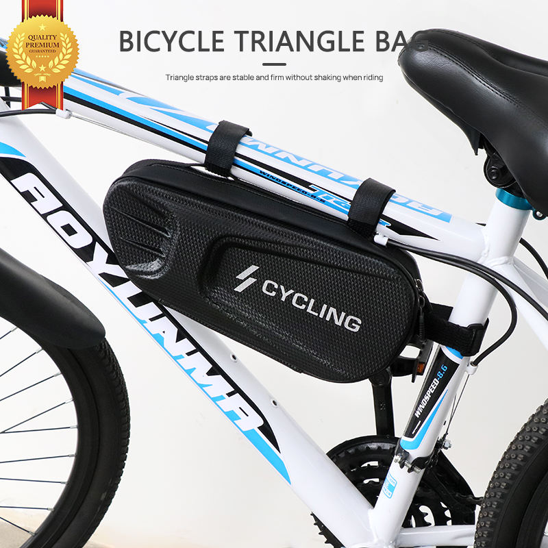 Superbsail Bike Bicycle Bag Front Tube Frame Handlebar Waterproof Cycling Bags Triangle Pouch Frame Holder Bicycle Accessories