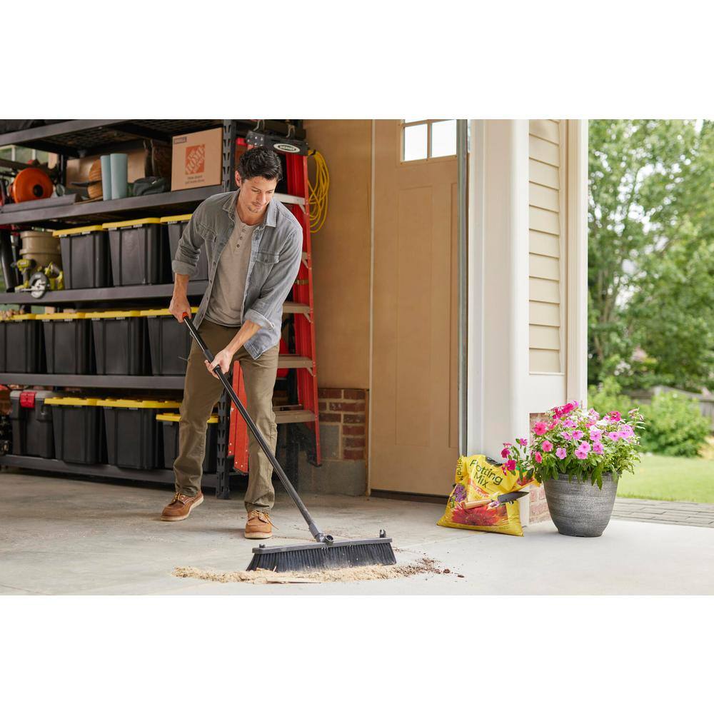 HDX 24 in. Smooth Push Broom 3024FS