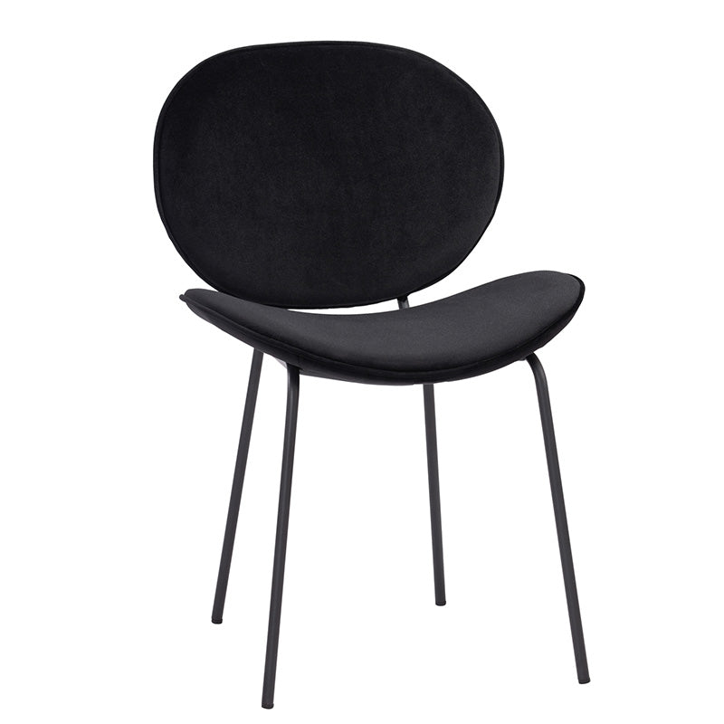 ORMER Dining Chair - Black Velvet