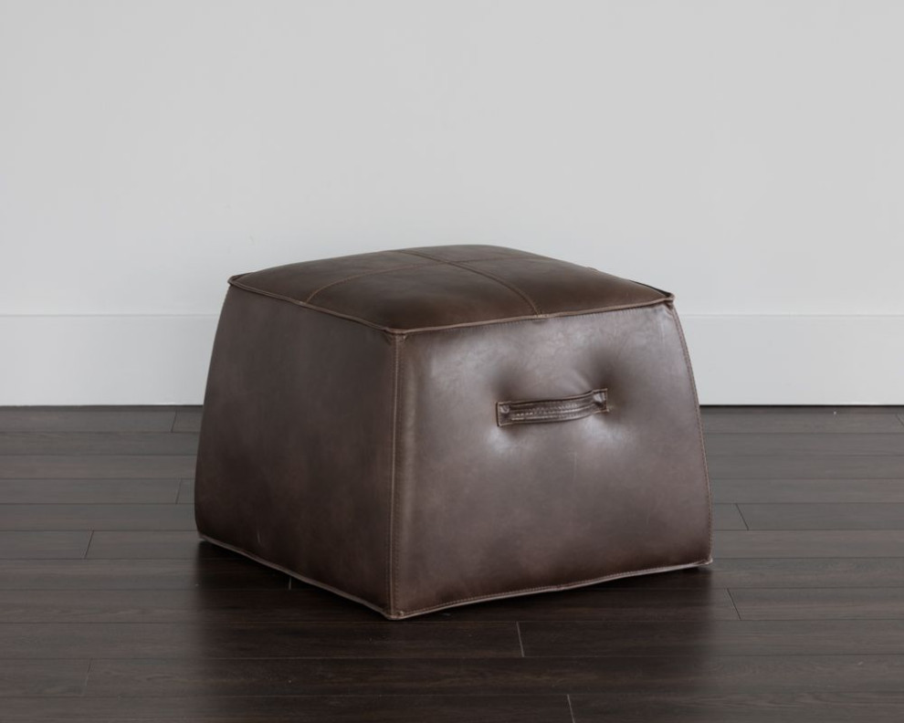 Sunpan 5West Aspen Ottoman   Contemporary   Footstools And Ottomans   by Unlimited Furniture Group  Houzz