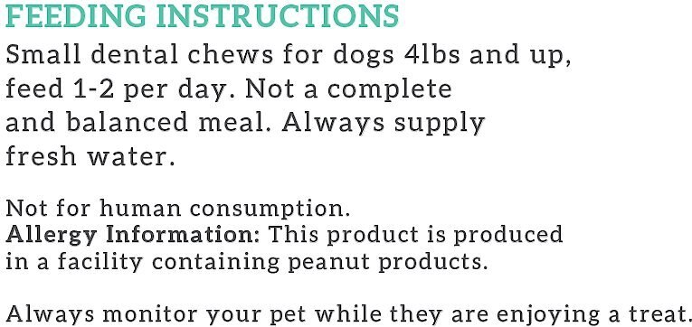 Health Extension Probiotic Yogurt Dental Dog Treats