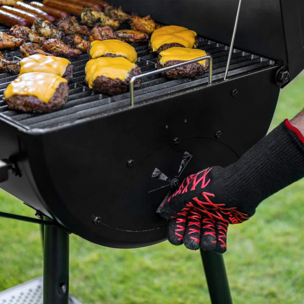 Char-Griller Blazer Charcoal Grill in Black 2130