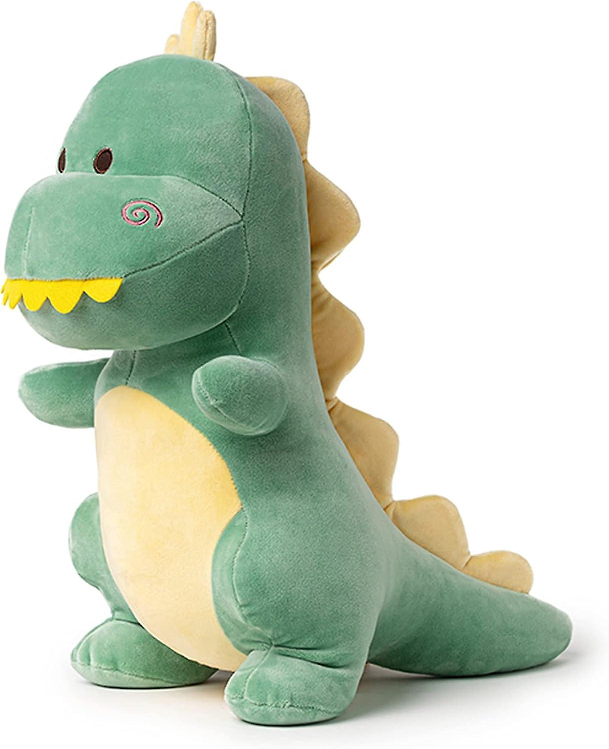 Adorlynetty Dinosaur Stuffed Animal，10 Cute Stuffed Dinosaur Plush Soft Dino Plush Dinosaur Plushie Toys For Boys Girls Baby Kids (green)