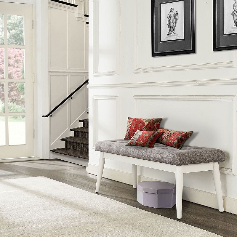 Crosley Landon Upholstered Bench