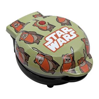 Uncanny Brands Star Wars Multicolor Ewok Mini American Waffle Maker WM3-SRW-EWO