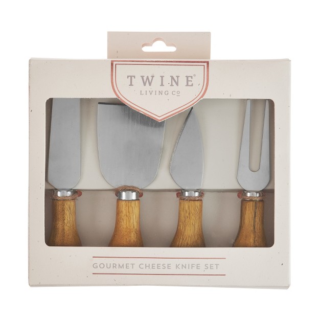 Gourmet Cheese Knives By Twine