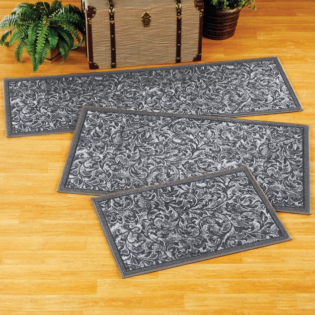 Collections Etc Siena Scroll Rug