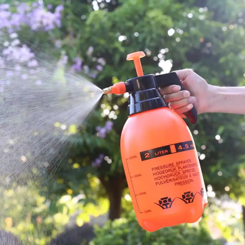 2 Liter Agricultural Sprayer 2L Small Manual Pressure Sprayer Plastic Pressure Sprayer Bottle For Garden