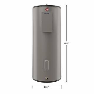 Rheem Commercial Light Duty 40 Gal. 240 Volt 12 kW Multi Phase Field Convertible Electric Tank Water Heater ELD40-FTB 240 Volt 12 kW