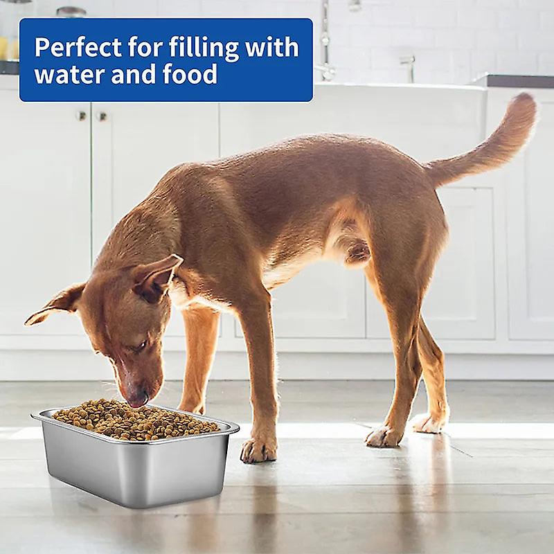 4.5L stainless steel dog bowl