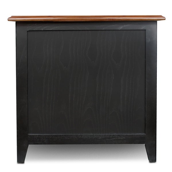 Solid Wood Shaker Cabinet End Table