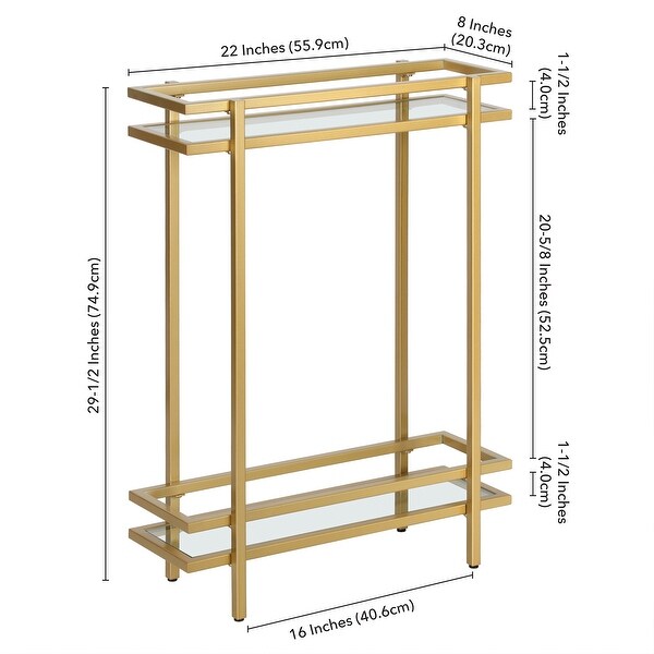 Robillard 22'' Wide Rectangular Console Table