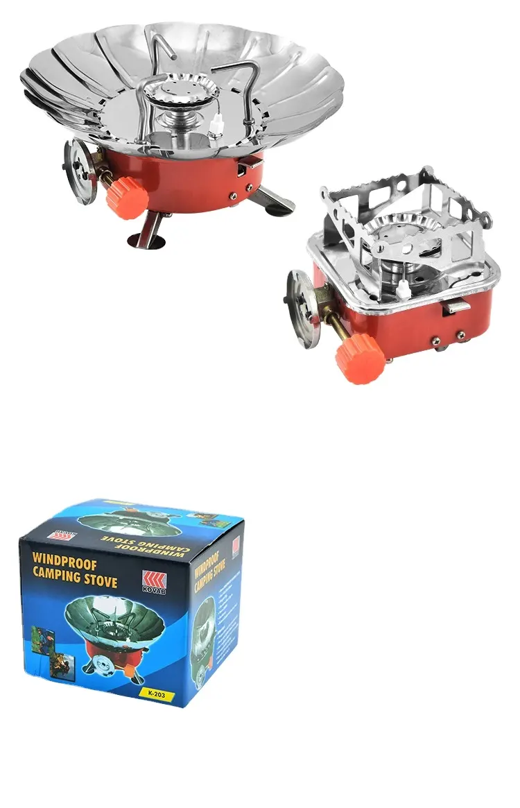 Portable Mini Camping Outdoor Alcohol Stove Gas  Survival Furnace  Pocket Picnic Cooking  Burner