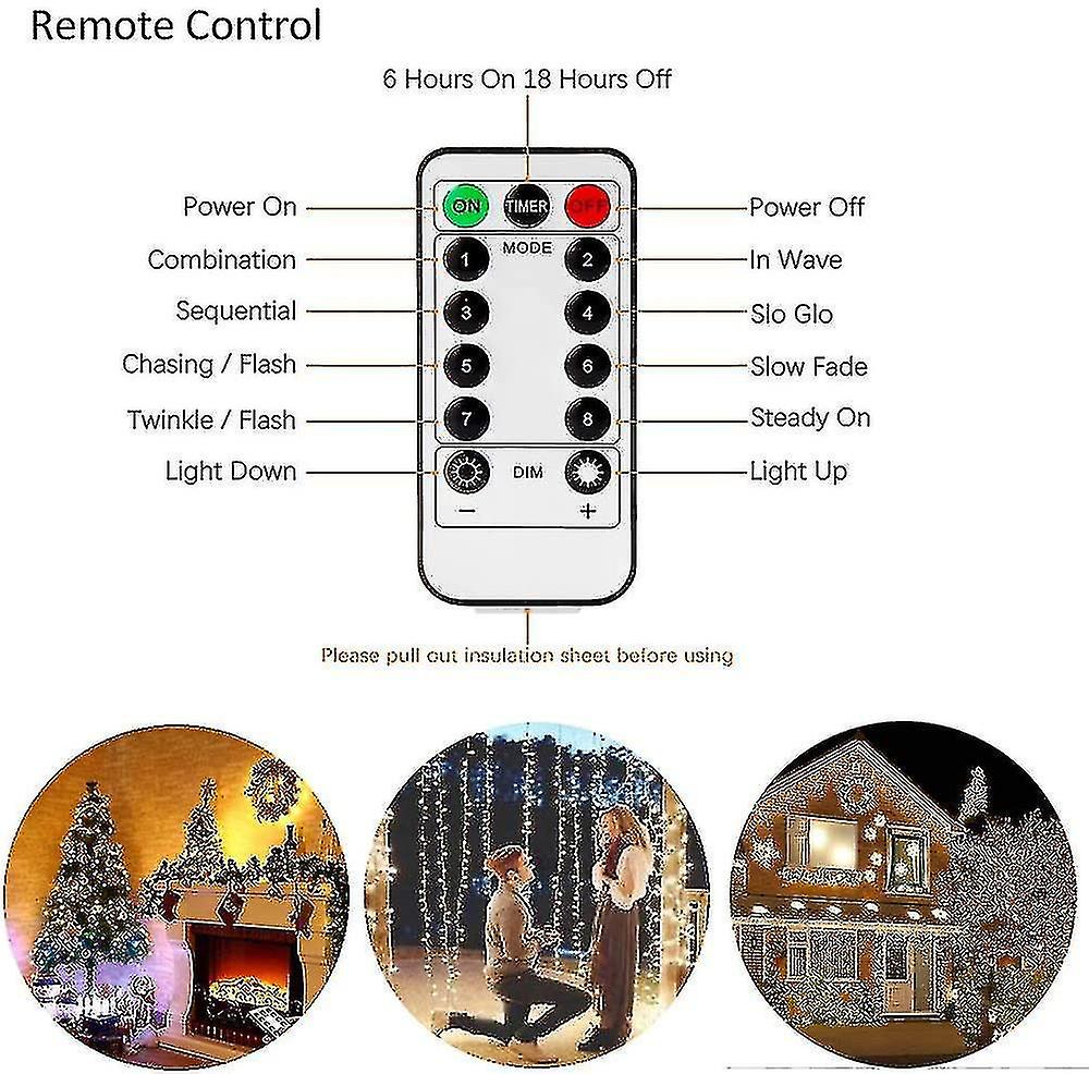 Usb Led String Lights 10m 100 Led Copper Wire Remote Control Waterproof Ip65 Mood Lights String Ligh