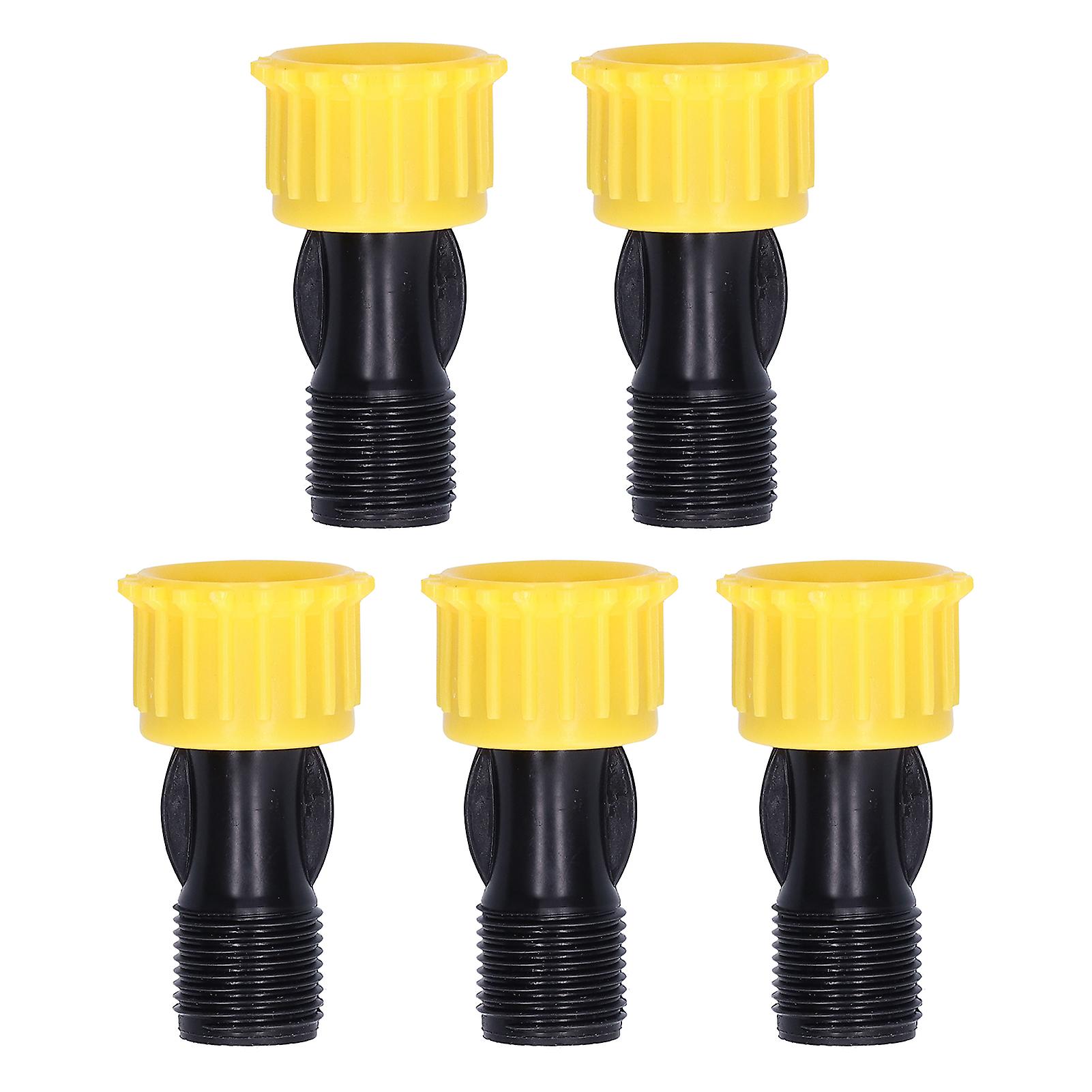 5Pcs G3/8 Male Thread Spray Nozzle 4 Hole Straight Spray Nozzle Electric Sprayer Accessories