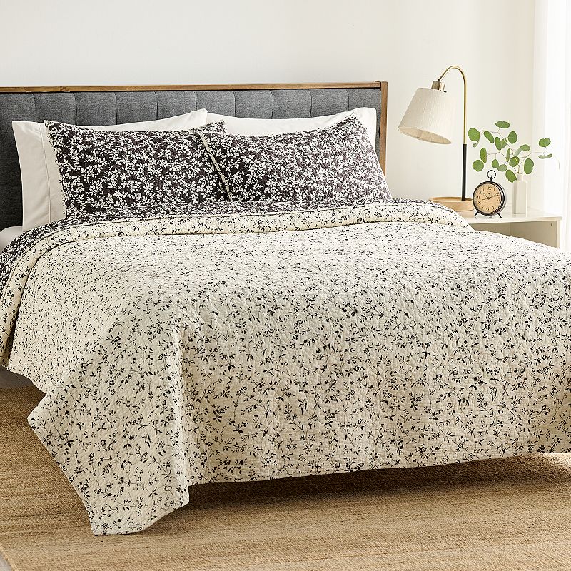 Sonoma Goods For Life? Heritage Sprigs Printed Quilt or Sham