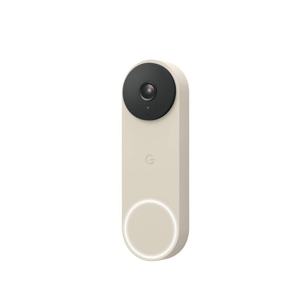 Google Nest Doorbell (Wired 2nd Gen) - Linen GA03695-US